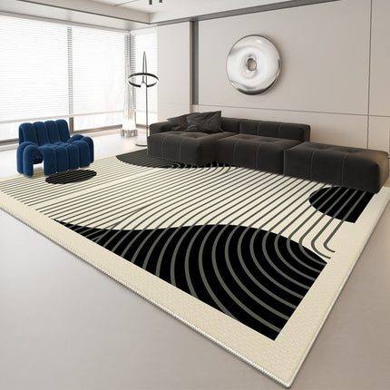 Large Area Rugs for Living Room Minimalist Lines Abstract Carpets Modern Geometric Carpet