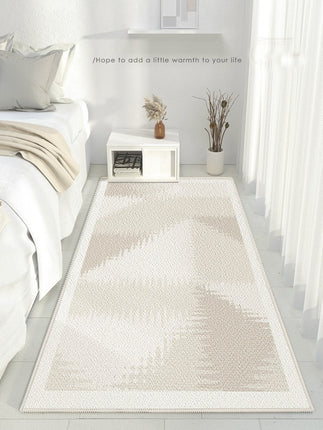 Striped Bedroom Bedside Rugs Simple Area Rug Modern Abstract Bedroom Area Rugs Large Floor Carpet Indoor Accent Carpets