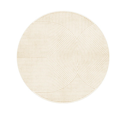 Area Rug Abstract Art Round Rug Modern Geometric Accent Carpets Soft Indoor Rugs And Carpet Rugs for Bedroom Living Room