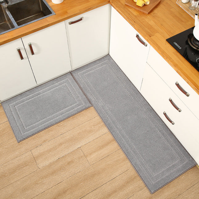 Kitchen mat oil-absorbent kitchen floor mats long non-slip Kitchen rugs outdoor commercial door mat bathroom non-slip mat