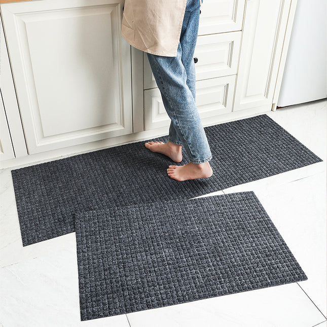 Kitchen foot mats, absorbent oil resistant kitchen rugs non-slip Kitchen Decor, outdoor commercial doormat