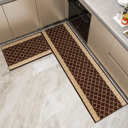 Long Kitchen Mat Cushioned home indoor floor mats, kitchen rugs anti-fatigue mat and anti-oil waterproof non-slip Kitchen decor