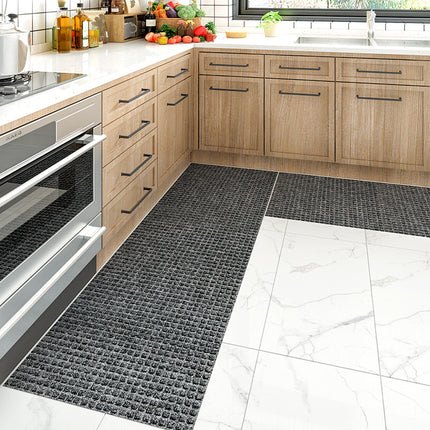 Kitchen mat cushioned oil-absorbent kitchen decor mats non slip wear-resistant home floor mats door mat stepping mat