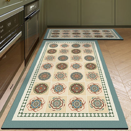 Kitchen rugs floor mats non slip kitchen mats anti-fatigue mat waterproof kitchen decor mat