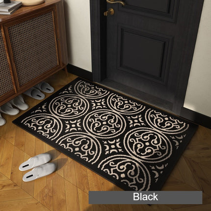 Doormat Absorbent stain-resistant Indoor door mat Anti-slip floor mats Low-profile front door mat entryway rug for home