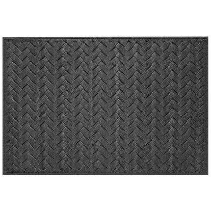 Door mat Outdoor rug Polyester fiber absorbent floor mats entryway rug anti-slip doormat Scraping mud dust removal rubber mat