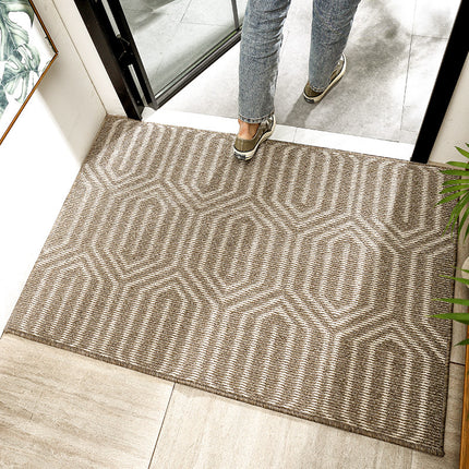 Outdoor Doormats, Modern Geometric Door Mat Entryway Rug Entry Dusting Floor Mats for Home, Waterproof Non-Slip Door Mat Indoor Door Mats