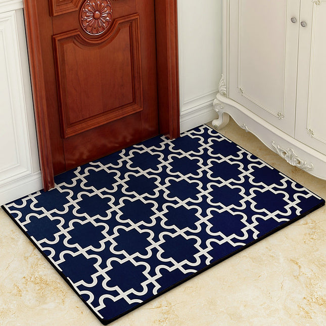 Outdoor Door Mat European Fashion Entryway Rug Entrance Doormat Welcome Mat for Home Shoe Shine Mat Floor Mats