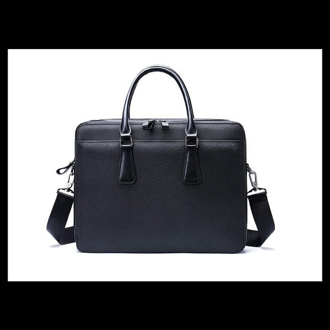 Business Briefcases Mens Totes Genuine Leather Shoulder Bags Laptop Bags Handbags Cowhide Messenger Bags