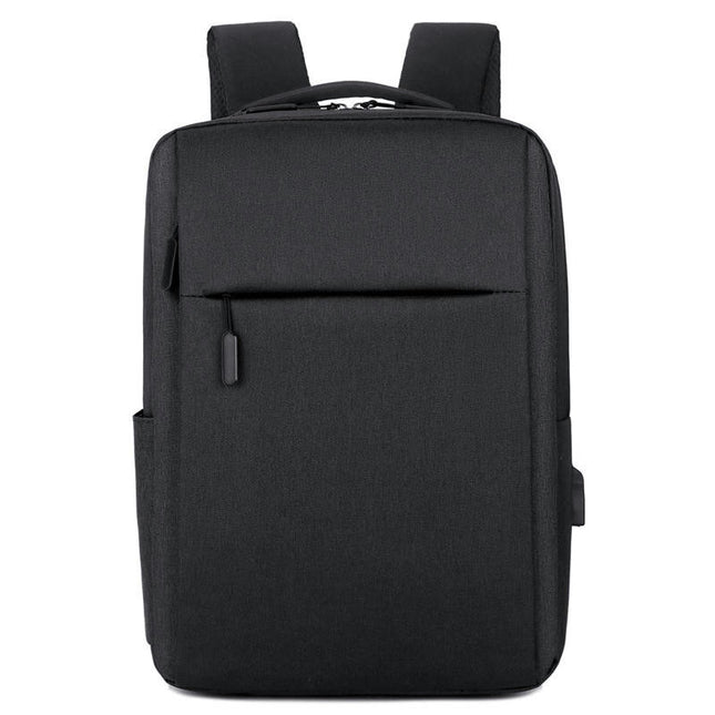 Nylon Laptop Backpack High Capacity Backpack for Men With USB Charging Port Business Backpack