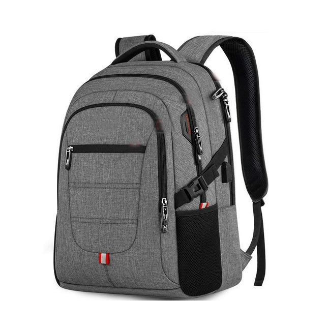 Men Backpack, Laptop Backpack Large Bookbag Rucksack with USB Charging Port Casual Daypack