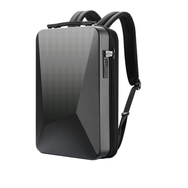 Hartschalen-Laptop-Rucksack, Business-Rucksack für Herren, mit wasserdichter USB-Tasche, Herren-Rucksack