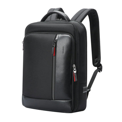 Nylon-Rucksack, multifunktionaler Rucksack, Herren-Computerrucksack mit USB-Ladeanschluss