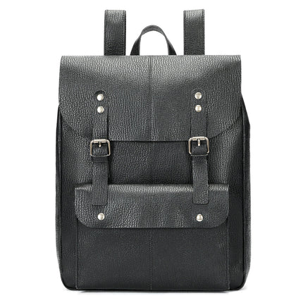 Genuine Leather Backpack Men's Backpack Computer Bag Business Travel Bag Simple Backpack