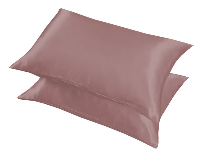 Silk pillowcase for hair and skin, silky soft ladies hair satin pillowcase king size silk pillowcase a Pair 2pcs