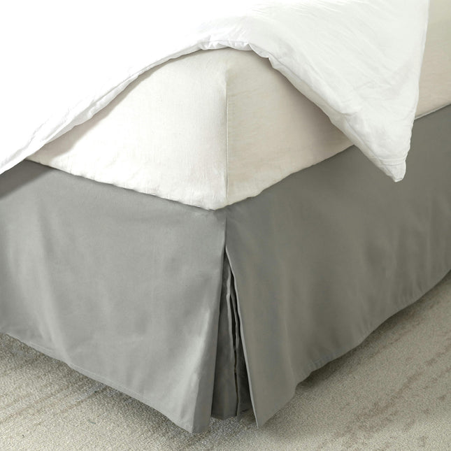 Premium Microfiber Bed Skirt, Draped Dust Tuck Tailored Bed Skirt Shrinkage And Fade Resistant Bed Skirt