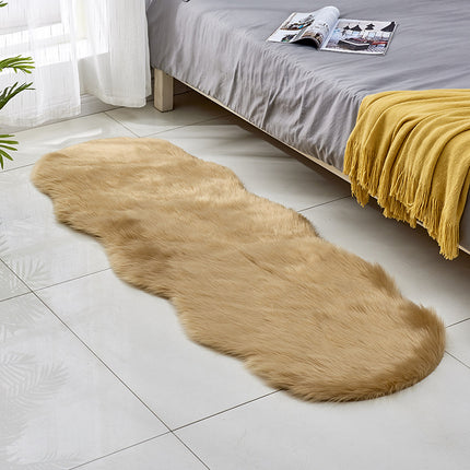 Super Soft Faux Wool Rugs Bedroom Floor Sofa Living Room Area Rugs For Home Bedroom Decorative Rugs