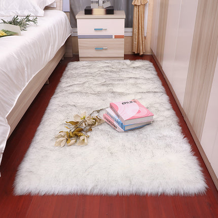 Faux Sheepskin Fluffy Shaggy Rug, Bedroom Bedside Living Room Soft Plush Area Rug For Living Room Study Sofa Stairs