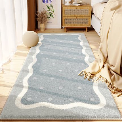 Tapis à bandes, tapis en microfibre lavables et antidérapants, pour couloir, salle de bain, salon, chemin de lit, tapis de cuisine