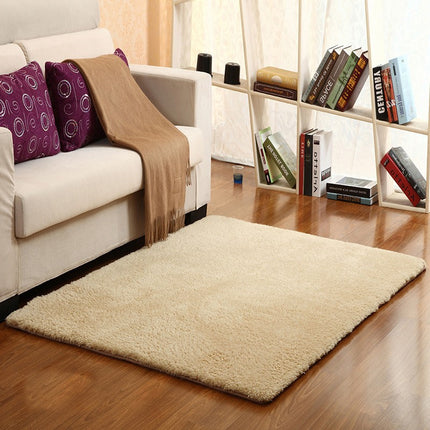 Washable Rug, Anti-Slip Backing Abstract Rug, Stain Resistant Rugs for Living Room, Foldable  Faux Lambswool Area Rugs