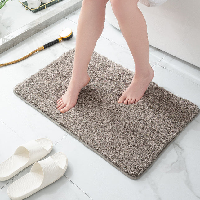 Microfiber Bath Mat Non-Slip Bathroom Rug Super soft, absorbent, dry design for bath and shower Easy-to-clean bathroom floor mats