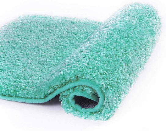 Extra Thick Bathroom Rugs Shaggy Rug Anti-slip Bath Mat Highly Absorbent Bath Mats for Bathroom Ultra Soft Bedside Rugs