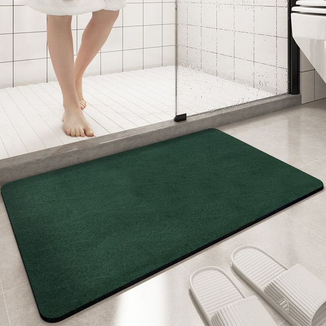 Diatom bath mats bathtub mat, soft and comfortable fast drying non-slip shower mat, machine washable bathroom floor mats