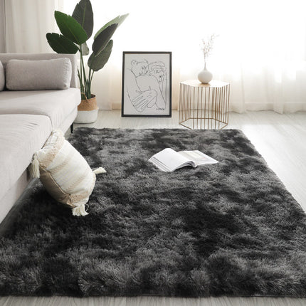 Super Soft Shaggy Area Rugs Plush Tie Dye Kids Room Rugs For Living Room Bedroom Teen Room Decoration