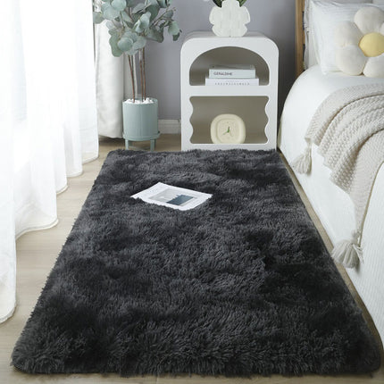 Living Room Area Rugs, Tie Dye Fluffy Shaggy Carpet, Super Soft Shaggy Pile Rug, Bedroom Girls Kids Nursery Room Home Decoration