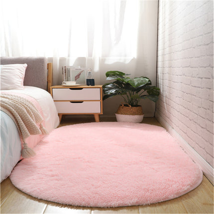 Area Rug for Girls Bedroom, Fluffy Rugs for Living Room, Fuzzy Faux Fur Rug for Nursery Kids Room, Cute  Bedroom  Living Room Home Decor