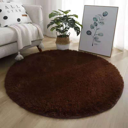 Bedroom Silk Rugs, Kids Room Plush Round Rugs , Teen Room Plush Rugs, Dorm Room Plush Rugs, Cute Baby Room Decorations