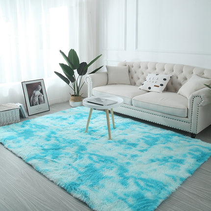 Ultra Soft Area Rugs , Tie-Dye Rugs for Living Room, Fluffy Bedroom Rugs Home Decor Non-Slip Area Rug