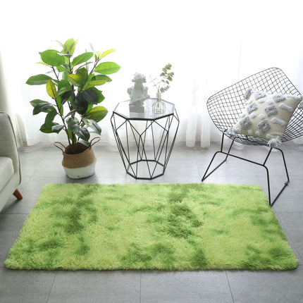 Ultra Soft Rugs , Tie-Dye Rugs for Living Room, Fluffy Bedroom Rugs Kids Room Home Decor Non-Slip Area Rug