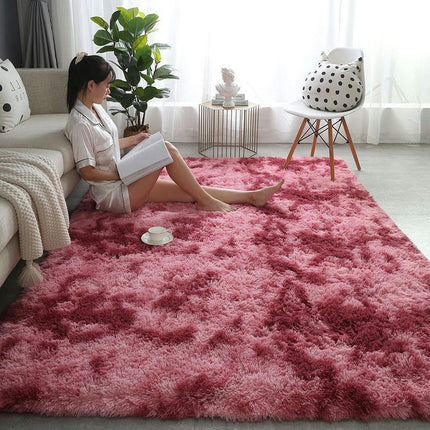 Super Soft Fluffy Area Rug Bedroom Living Room Shaggy Anti-Skid Comfortable Large Rugs Indoor Modern Home Decor Floor Carpet