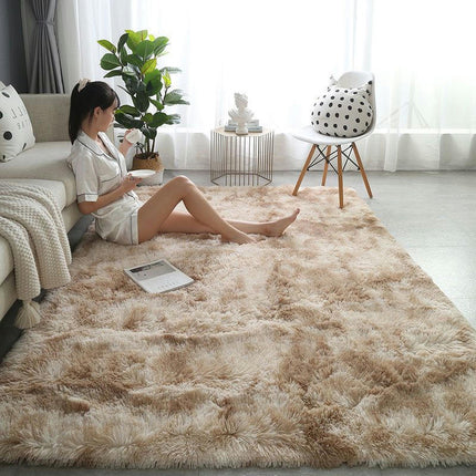 Super Soft Fluffy Area Rug Living Room Shaggy Anti-Skid Comfortable Large Rugs Indoor Modern Home Decor Floor Carpet