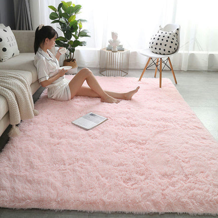 Soft Fluffy Area Rug Bedroom Living Room Shaggy Anti-Skid Comfortable Large Rugs Indoor Modern Home Decor Floor Carpet