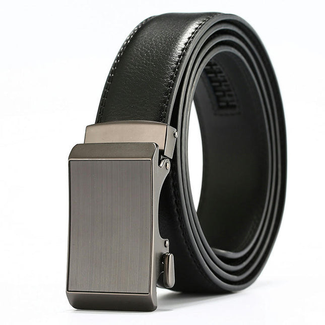 Leather Belts for Men Dress Casual Ratchet Belt, Cut To Fit